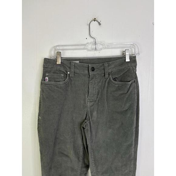 Stio Pants Womens 4 Rivet Corduroy Slim Leg Pine Forrest Organic Sustainable - Picture 3 of 10
